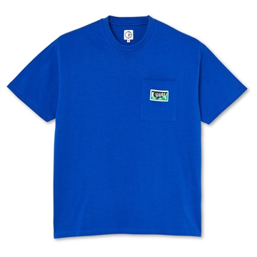 Polar Skate Co T-shirt Spiral Pocket Royal Blue